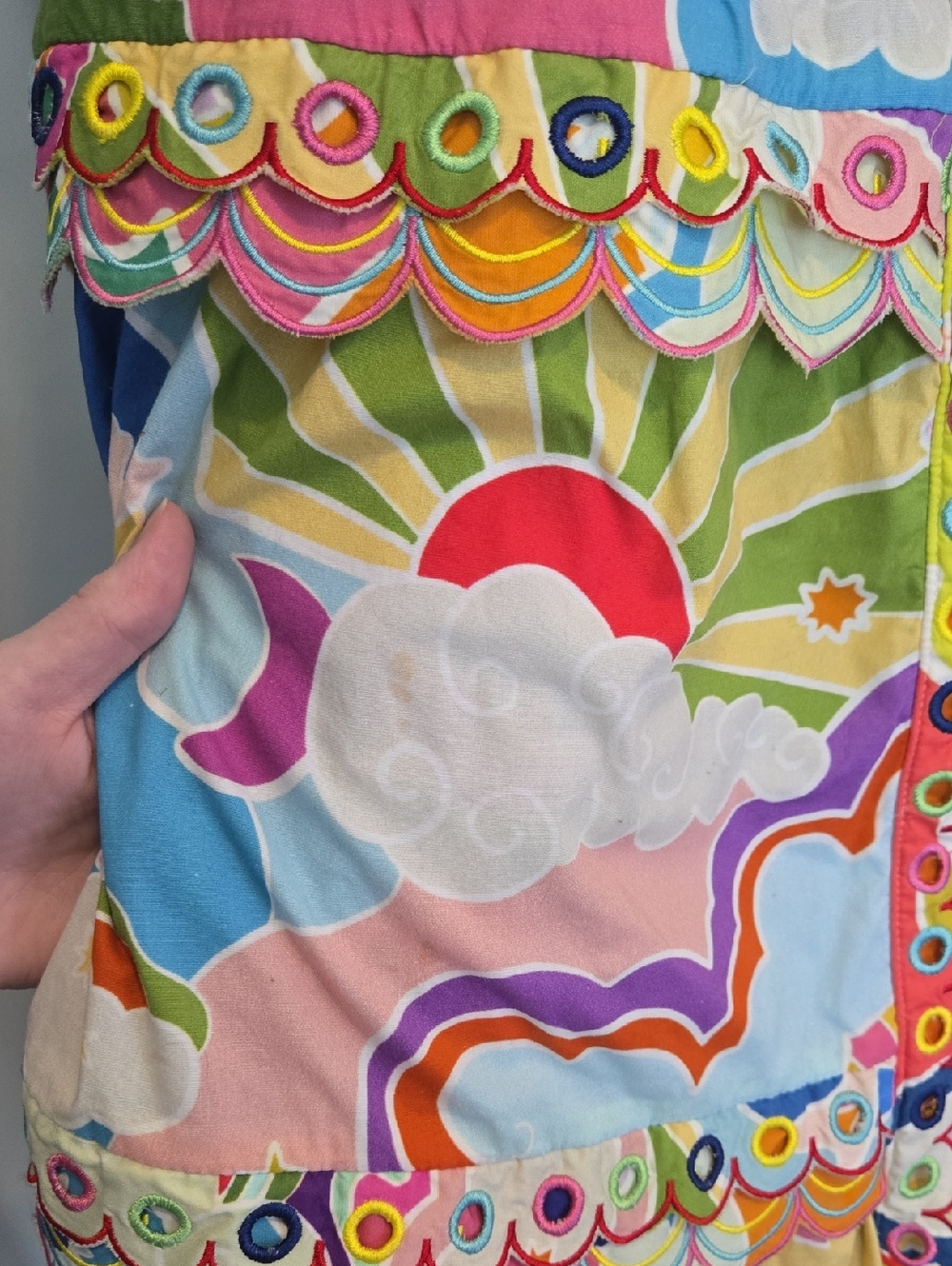 Celia B Cordelia Colorful Dress - Picture 4 of 7